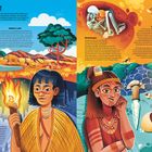 Biografien aus der Urzeit. Naia: Mädchen mit Fackel. Bestattungen: Knochen. Die Elfenbein-Dame: Schmuckstücke.