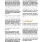 Seite 22, Abschnitt "Teil 1: Der wahre Treibstoff fürs Gehirn" und "Auf der Suche nach Zusammenhängen". Text über psychische Gesundheit und Studien.