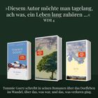 „Diesem Autor möchte man tagelang, ach was, ein Leben lang zuhören...“ WDR 4. Drei Bücher von Tommie Goerz abgebildet.