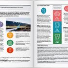 Links Ankunftsinformationen, rechts Transportoptionen und Preise. Oben Abschnitt „Schnell und einfach vom Flughafen in die Stadt“.