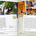 34, Meeresrauschen & Curryduft. 35, Wo ein Film zur Legende wurde. Zwei Postkarten, eine Fledermaus, Fotos von Gewürzen und Architektur.