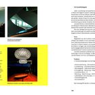 "Lichtprofile von ??? betonen Raumkanten und hinterleuchten Möbel." Gelbes Textfeld beschreibt Leuchten als Objekte.