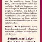 Ballaststoffe wirken leise, aber sehr wirksam. Wusstest du’s? Unterstütze mit Ballaststoffen deinen Darm und dein Wohlbefinden.