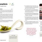 "8-facher Staudensellerie" und "Annes Tipp". Ein Rezept mit Zutatenliste und Zubereitungsschritten. Rechts eine kochende Person.