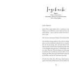 Tagebuch. Wetter: Wolken: Nimbostratus, Dauerregen, Seewind, 57,2 Grad Fahrenheit, 94 % Luftfeuchtigkeit. Textseite.