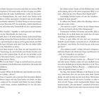 Seiten 22 und 23 aus einem Buch mit einer erzählenden Geschichte über eine Begegnung zwischen Geschwistern und ihrem Zusammentreffen.