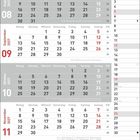 Kalender für August bis November 2027. Feiertage: 01.08. Nationalfeiertag (CH), 03.10. Tag der Deutschen Einheit, 01.11. Allerheiligen.