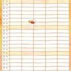 „August“ oben; „Dein Schutzengel fliegt wie eine Pusteblume…“ unten. Kalender mit Engelsillustrationen.