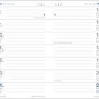 Kalender März mit Daten vom 8. bis 21. März. Markierte Tage: 8. "Internationaler Frauentag", 17. "St. Patrick's Day", 20. "Frühlingsanfang".