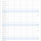 Kalenderblatt mit August, Tagen von 1 bis 31, Sonnen- und Mondphasen und Feiertagen wie "Maria Himmelfahrt".