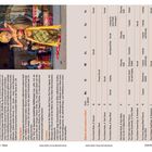 Texte: "Taunzanführungen", "Bühnen und Locations in Ubud". Eine Tänzerin in traditioneller Kleidung bei einer Tanzaufführung.