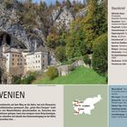 **Steckbrief:** Slowenien, Hauptstadt Ljubljana, 2,1 Mio. Einwohner, Amtssprache Slowenisch. 

Burg in Felswand, grüner Hang, dichte Wälder.