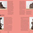 ATPC. Texte über Kongolesische Plantagenarbeiter, deren Kunst und Projekte. Skulpturen und ihre Bedeutung werden beschrieben.