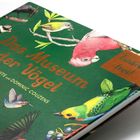 „Das Museum der Vögel“, Autoren: Teagan White, Dominic Couzens. Illustrationen von bunten Vögeln, Eintritt frei!