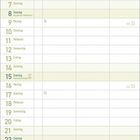 Kalender August 2027, zeigt Wochentage und Feiertage. Florales Design oben und unten.