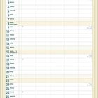 Kalenderblatt für August 2027, Tage und Wochenzahlen eingetragen, dekorative Schmetterlingsmotive oben und unten.