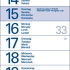 Kalender für August 2027 mit Feiertagen: Bundesfeiertag am 1., Mariä Himmelfahrt am 15., Summer Bank Holiday am 30.