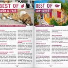 **BEST OF GRÜN & FAIR**

Die Welt entdecken – und schützen

**BUY LOCAL**

Regionale Lebensmittel einkaufen.

**OLIVEN ERNTEN**

Freiwilligenarbeit bei Olivenernten.

**WICHTIG: KLEINE SCHRITTE GEGEN PLASTIK**

Verzicht auf Einwegflaschen.

**BEST OF LOW-BUDGET**

Für den kleinen Geldbeutel

**URSÜNGLICHE FOLKLORE**

Verstehen, S. 20

**INSELN ERKUNDEN**

Mittgriechenland, S. 117, 122

**STRASSENHUNDE RETTEN**

Pflege der Hunde.

**AUSSICHT MIT GOTTVERTRAUEN**

Gut zu wissen, S. 188