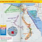 „DEINE EXTRA FALTKARTE“ oben. Karte von Ägypten mit Städten: Alexandria, Kairo, Luxor. Rotes Meer, Sinai-Halbinsel markiert.