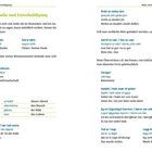 Texte: "Bitte, Danke und Entschuldigung." Lehrbuchseite über höfliche Ausdrücke auf Deutsch und einer fremden Sprache.