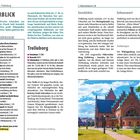 **Überblick:**

Der Überblick auf Seite 26 beschreibt die geschichtlichen und kulturellen Aspekte von Trelleborg, einem Ort mit bedeutender Geschichte in der Region Südwestschweden. Historisch gesehen war die Stadt ein wichtiger Handelsplatz. Sehenswürdigkeiten beinhalten die Wikingerburg und die Ringburganlage.

**Nicht verpassen:**

Westhafen (Västra Hamnen) mit tollem Blick, Turning Torso in Malmö, das astronomische Uhrwerk Domkyrka, Insel Ven, Schloss Uranienborg, Kristallkronen in der Domkyrkan und Ausgrabungen in Hyby, Brunnspark.

**Trelleborg:**

Einwohner: 31.000  
Vorwahl: 0410  
Keine Präsenzbüros, Telefonnummer für Informationen: 733320.

Die kleine Stadt ist bekannt für ihre Wikingerburg und die Geschichte des Heringshandels. 