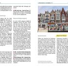 Texte: "Dunkerque", "Quartier du Grand Large", "FRAC", "Malo-les-Bains". Bild: Straße mit historischen, bunten Gebäuden.