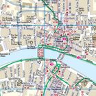 Stadtplan von Pisa mit Straßennamen und Sehenswürdigkeiten, z.B. Pza Dante Alighieri, Museo Nazionale di Palazzo Reale.