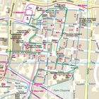Stadtplan mit Straßennamen: Al. Marcinkowskiego, Święty Marcin. Sehenswürdigkeiten: Rathaus, Nationalmuseum, Park Chopina.