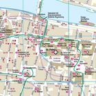 Karte mit Orten wie "St. Peter", "Domplatz", "Goliathhaus". Flüsse und Straßen sind klar beschriftet.