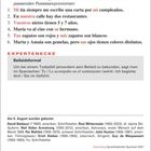 Possessivpronomen: Üben Sie mit Beispielsätzen und Beileidsformel auf Spanisch. Enthält berühmte Geburtstage am 5. August.