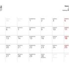 Kalender für April 2027. Rechts: "Brabus Rocket 900 Baujahr: 2020 Hubraum: 6233 Leistung: 662 kW (900 PS)".