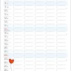 "August", "Maria Himmelfahrt", Illustration eines Strandes mit einer Familie im Strandkorb und einem Ballon.