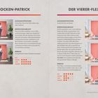 "Socken-Patrick": Ausführung, Bereich, 3 Wiederholungen. "Der Vierer-Flex": Ausführung, Bereich, 6 Wiederholungen.