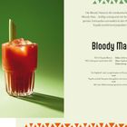 "Bloody Maria": Rezept mit 50 ml Tequila, 150 ml Sangrita, Selleriestange als Deko. Glasbild: roter Drink im Glas, grüne Kulisse.