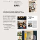 PENTHOUSE PANORAMA: Interieurs in luftiger Höhe. Über den Dächern der Stadt: Leben mit Aussicht – zwischen grenzenloser Weite und geschützter Intimität.