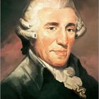 Kalenderblatt mit "Joseph Haydn, 1732 - 1809". Gemälde eines Mannes mit weißem Haar in Barockkleidung.