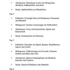 Tag 2: Frühstück mit Overnight Oats. Mittagessen hat Gemüsesuppe. Abends Curry. Tag 3: Smoothie, Vollkornwraps, Quinoa.