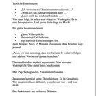 Texte: Effektives Zusammenfassen glättet Widersprüche, überspringt Unklarheiten und definiert entscheidend relevante Punkte.