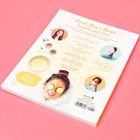 "Feel Your Best Inside and Out". Verschiedene Bilder von Menschen und Pflegeprodukten auf einem rosa Hintergrund.