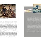 Seite 96 und 97. Links: Gemälde von Théodore Géricault; rechts: Illustration von Katsushika Hokusai.