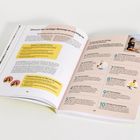 Warum die richtige Atmung so wichtig ist. Links Anleitungen, rechts "10 Momente im Alltag" mit einer Frau, die am Strand meditiert.