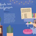 „Das Ende von Nils Holgersson“, „Kapitel 1“, „Wie heißt der Gänserich...?“ A: Martin, B: Moritz, C: Marcel, D: Momme. Wohnzimmer mit Sessel.