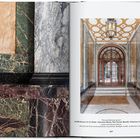 Seite 237 zeigt einen Eingang mit Marmorsäulen und kunstvollen Decken, beschrieben mit Architektendetails von 1919-23.