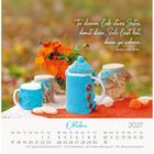 "Tu deinem Leib etwas Gutes, damit deine Seele Lust hat, darin zu wohnen." Teresa von Avila. Oktober 2027 Kalender.