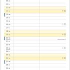 Kalender für September. Unten Illustration: Mann: "Der Quark hat 40% Fett." Frau: "Da kannst du ja mitreden!"