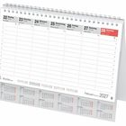 Kalender für Februar 2027, Woche 8, Montag 22. bis Sonntag 28. Spalten für jeden Tag, unten Jahresübersicht 2027.