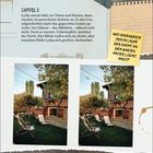 Kapitel 3: Lydia streute Salz vor Türen, zündete Kräuter an. Fragen über Veränderungen im Garten. Foto zeigt Garten mit Haus.