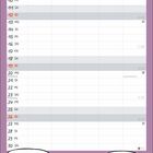 Kalender für September mit Illustration: Drei verhüllte Figuren, "Und wie war die erste Schulwoche?", "Super! Subtrahieren kann ich schon."