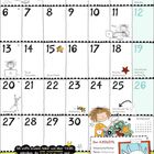 Kalender für September mit illustrativen Elementen. Themen sind bedrohte Tiere und Axolotl. Verschiedene Zeichnungen und Notizen.
