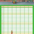 Kalendertage im September, beginnend mit Mittwoch. Illustration eines Hauses mit offenen Räumen und nächtlicher Umgebung.